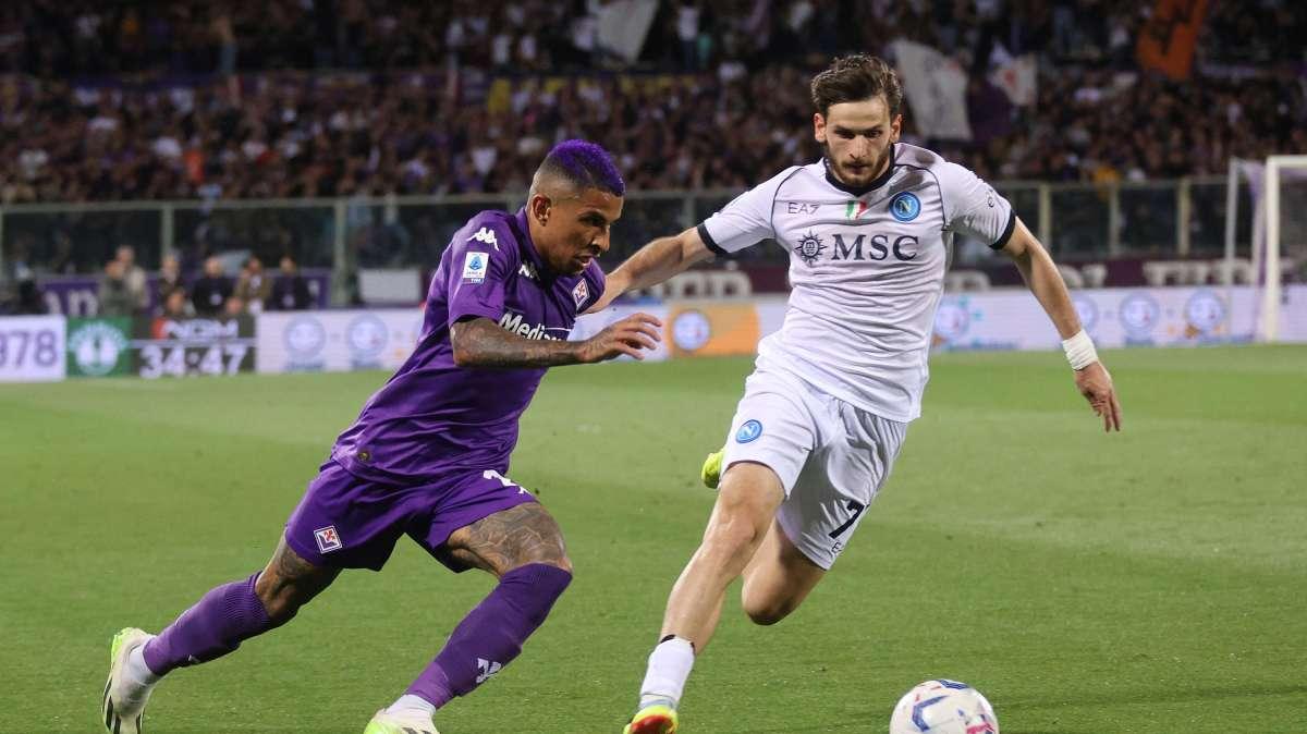 Kvaratskhelia show a Firenze: suo il gol del mese di maggio