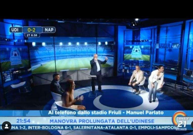 VIDEO - Parlato 'spoilera' la rete di Koulibaly su Canale 21: esultanza super a Udine