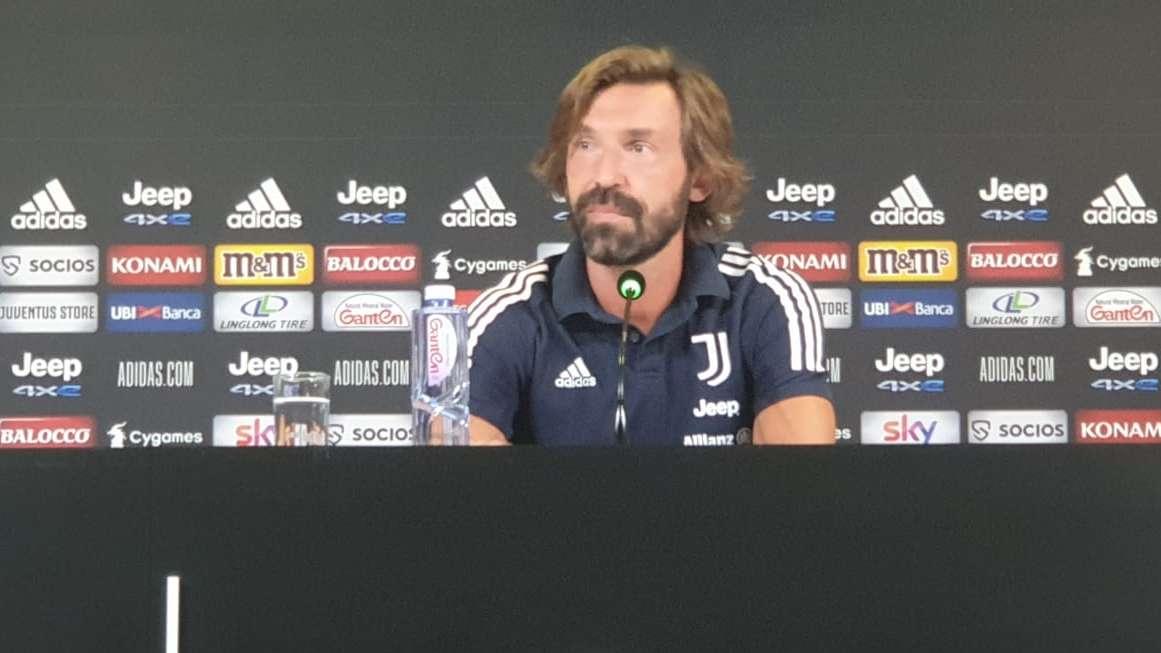 Juve, Pirlo in conferenza: "Gara stile Supercoppa, ci sarà tensione! Gattuso? Ho già i miei problemi, andrò lì per vincere"