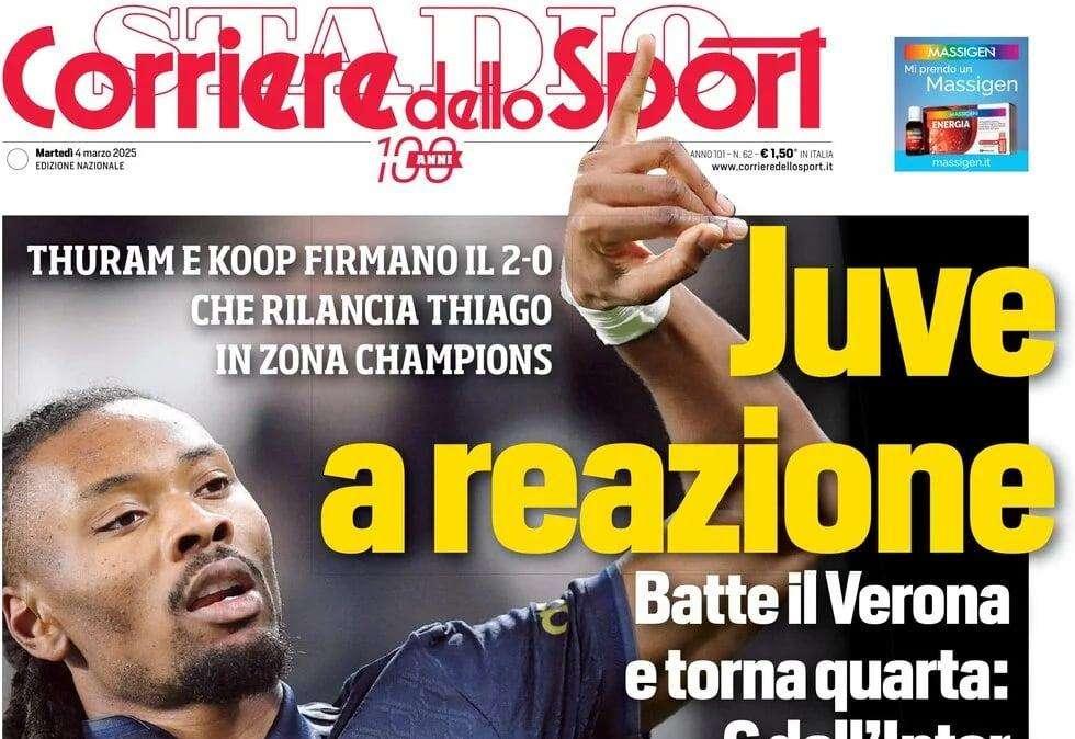 Corriere dello Sport: "Il Napoli sulle spalle di Lukaku"