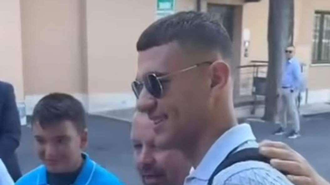 Ecco Buongiorno a Villa Stuart: "Sono carico! Ho sentito spesso Conte nell'ultimo periodo"