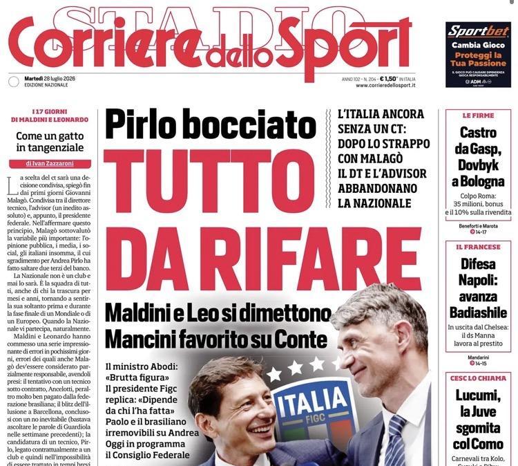 Calciomercato Napoli, Corriere dello Sport: "Avanza Badiashile in difesa"