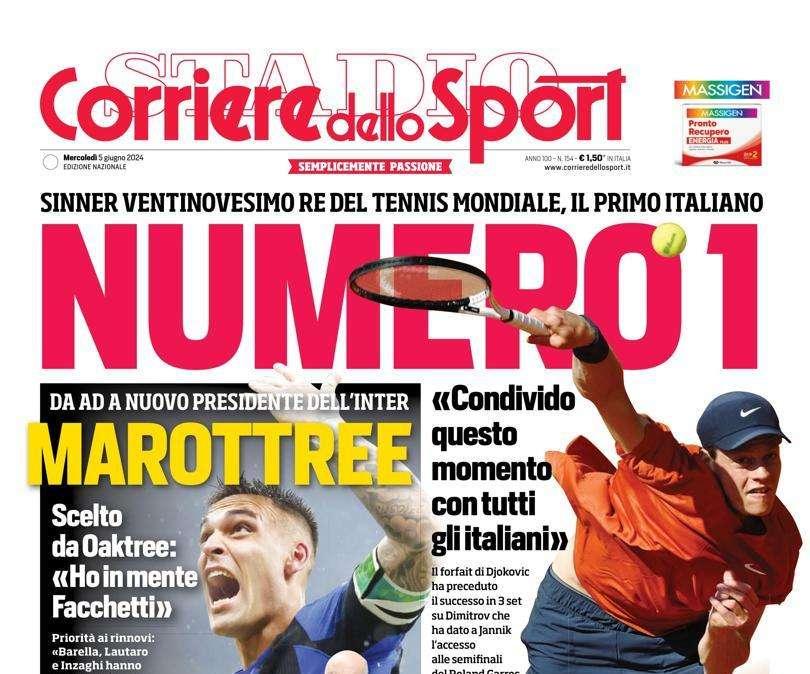 Corriere dello Sport: “Conte-Napoli, è il giorno della firma”