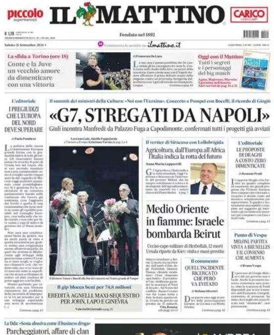 Il Mattino: "Conte e la Juve, un vecchio amore da dimenticare con una vittoria"