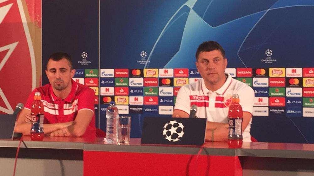 Milojevic spavaldo: "Il Napoli è un ottimo gruppo ma non ci spaventa nessuno, siamo la Stella Rossa!"