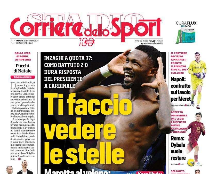 Corriere dello Sport: "Napoli: contratto sul tavolo per Meret"