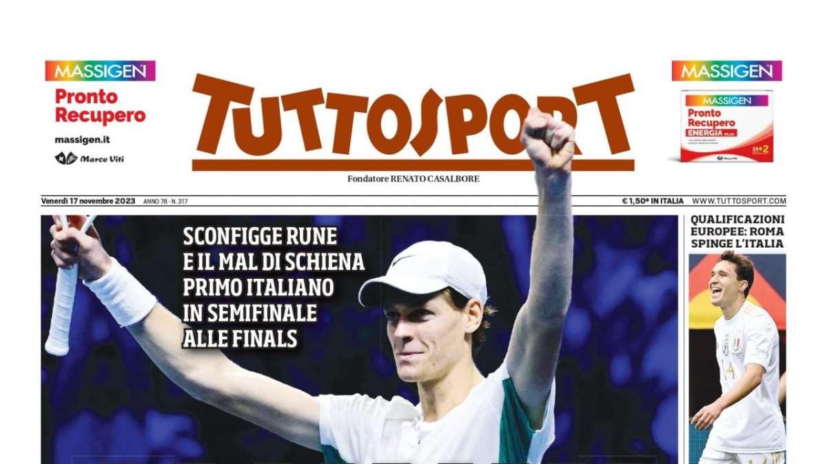 PRIMA PAGINA - Tuttosport: "Fabian Ruiz, blitz a casa Juve!"