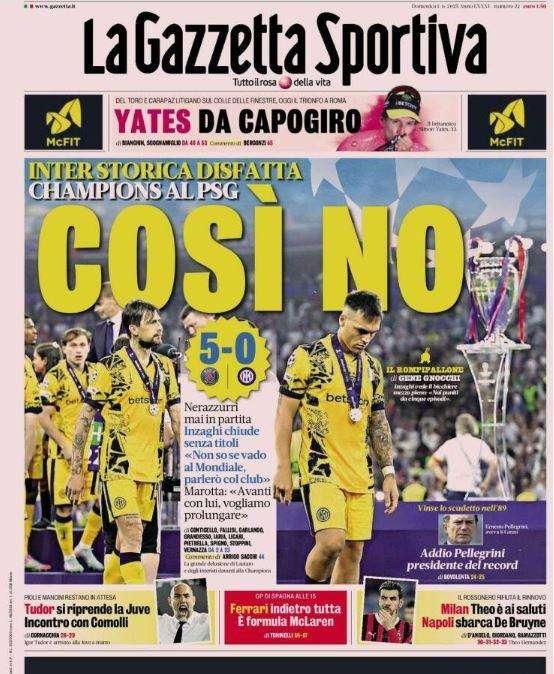 La Gazzetta dello Sport: "Napoli, sbarca De Bruyne"