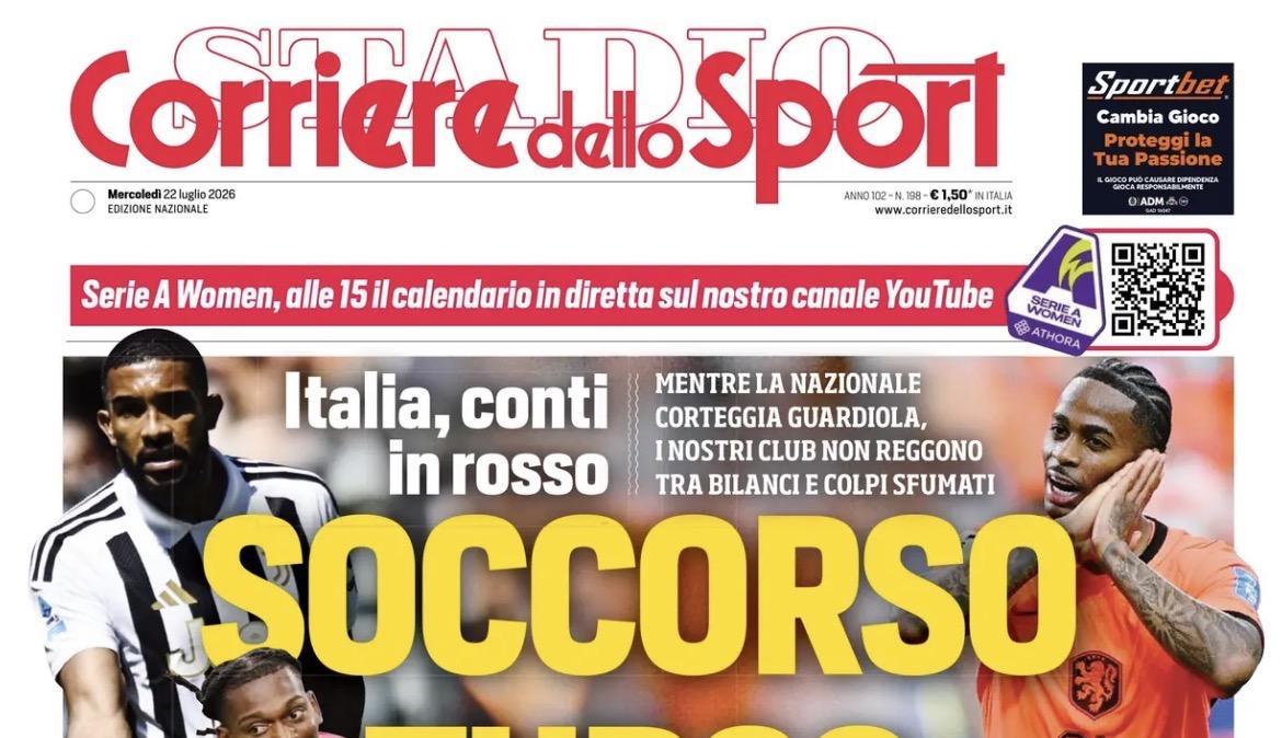 Ciao Lukaku, Corriere dello Sport: "De Laurentiis apre l'asta per Big Rom"