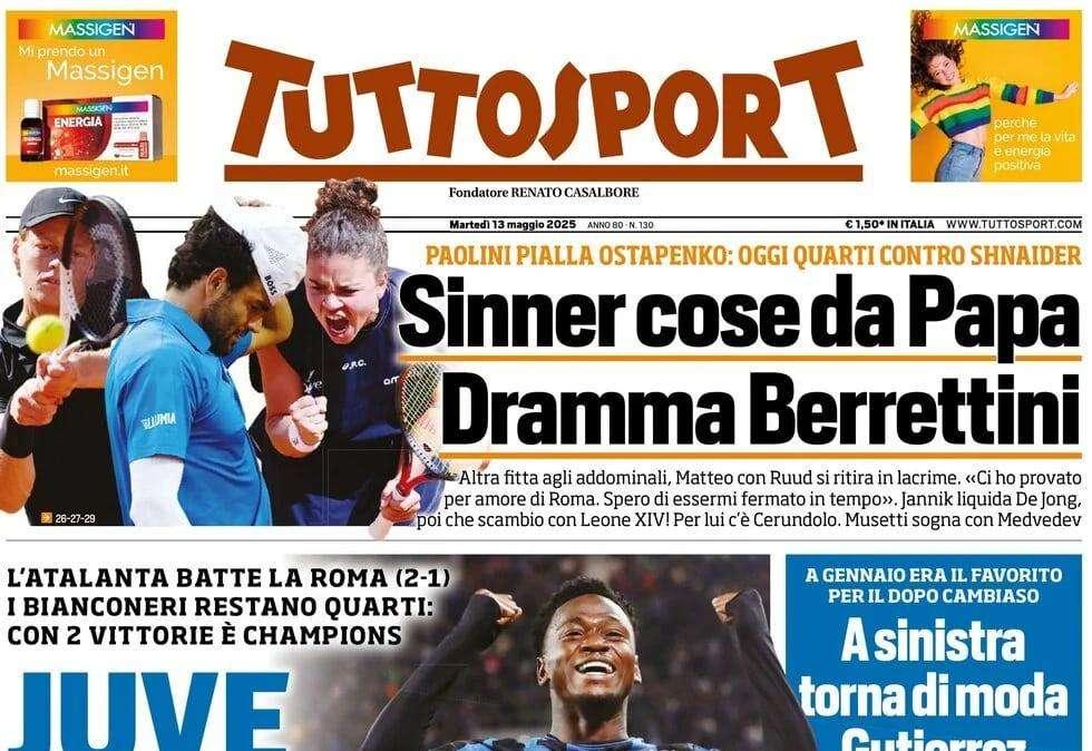 La Juve sfida il Napoli sul mercato, Tuttosport: "A sinistra torna di moda Gutierrez"