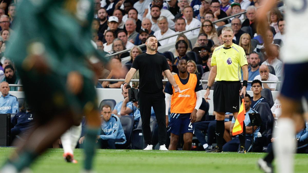 De Zerbi male col Tottenham ammette: "Sono frustrato ma credo in questa squadra"
