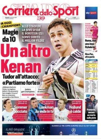 Corriere dello Sport: "Hojlund è caldo: è pronto a sfidare Haaland"