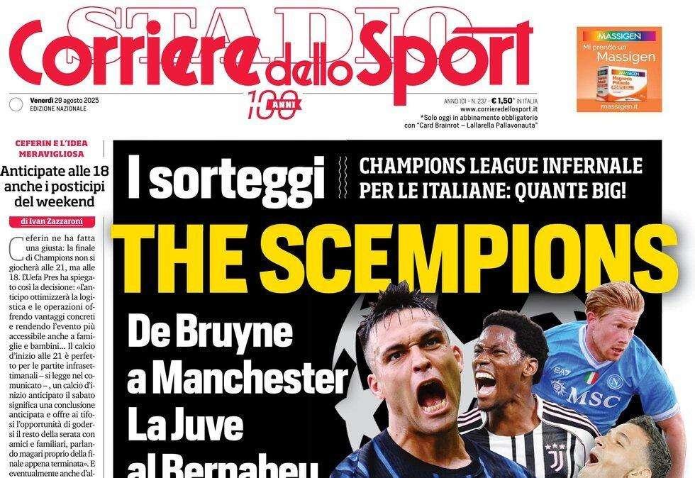Corriere dello Sport: "Hojlund-Napoli, si firma. E' fatta anche per Elmas"