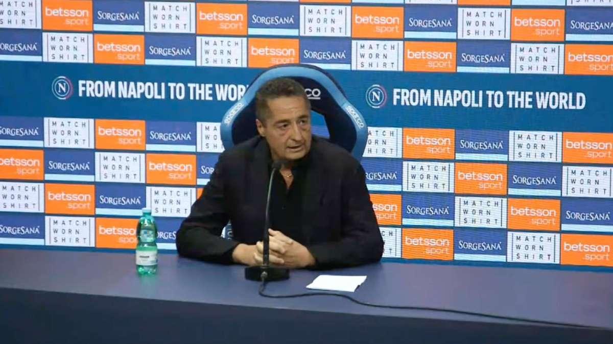 SSCN, Lombardo a Dazn: "Scusate per il silenzio stampa! Decisione di calciatori e Calzona..."