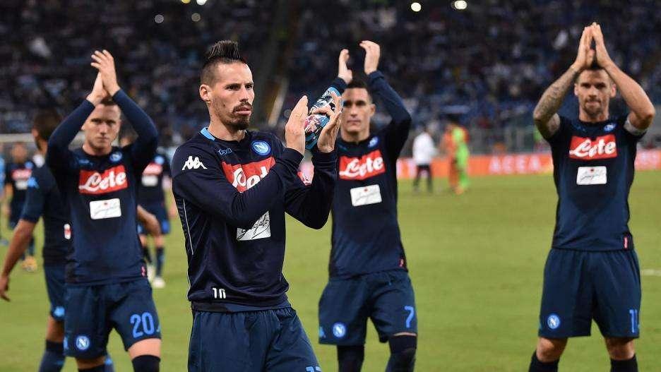City-Napoli, scelta la divisa degli azzurri: partenopei in campo con la maglia blu notte