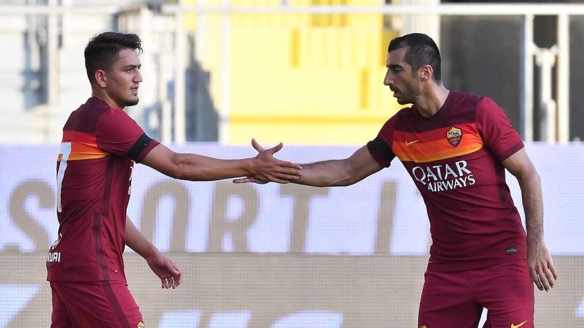 Roma, Under e Veretout titolari contro il Frosinone: il turco a segno