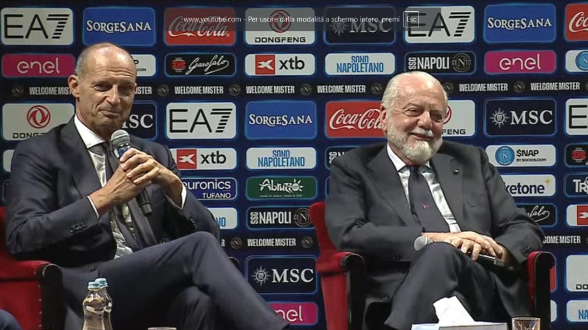 "Conte lo utilizzò in maniera congeniale", siparietto Allegri-ADL su De Bruyne: ”Però lui si lamentò..."