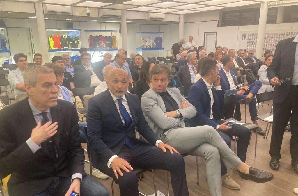 FOTO - Spalletti e Giuntoli insieme a Coverciano: oggi riceveranno due premi