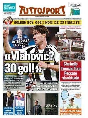 Tudor su Tuttosport: "Vlahovic? 30 gol"