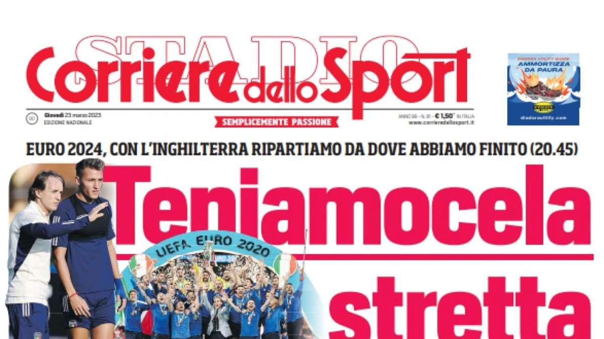 PRIMA PAGINA - CdS: "Il piano per blindare Osimhen e Kvara"  