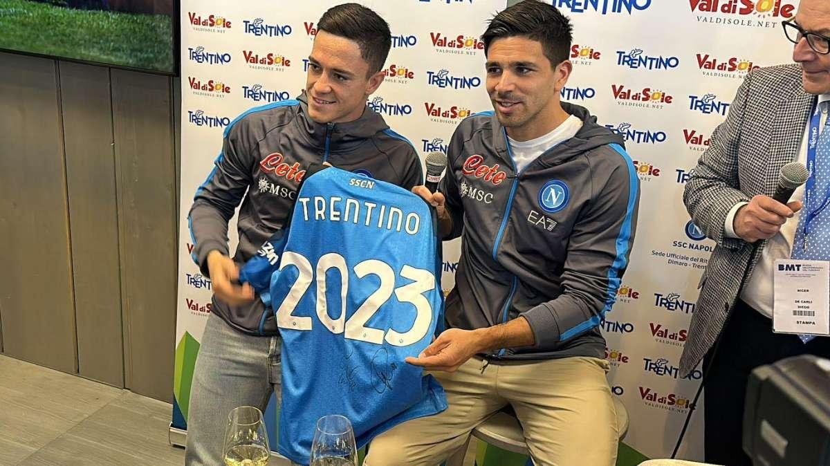 Conferenza Trentino, Simeone: "Che sogno la Champions, ma ora voglio di più!". Raspadori: "Facciamo risultati perché pensiamo gara per gara!"