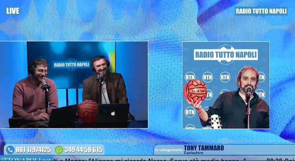 Tony Tammaro: "Super Santos? Il Napoli ha citato mia canzone, che emozione! Su Conte..."