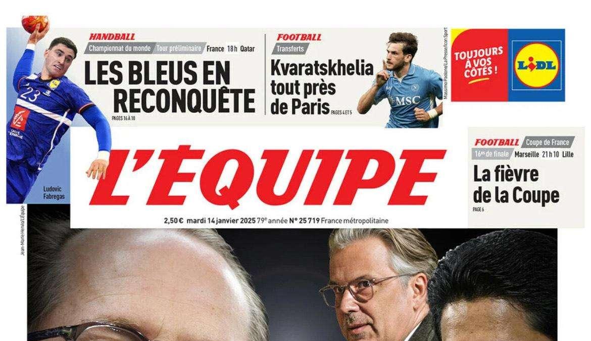 Dalla Francia, l'Equipe in prima: "Kvaratakhelia molto vicino al Psg!"