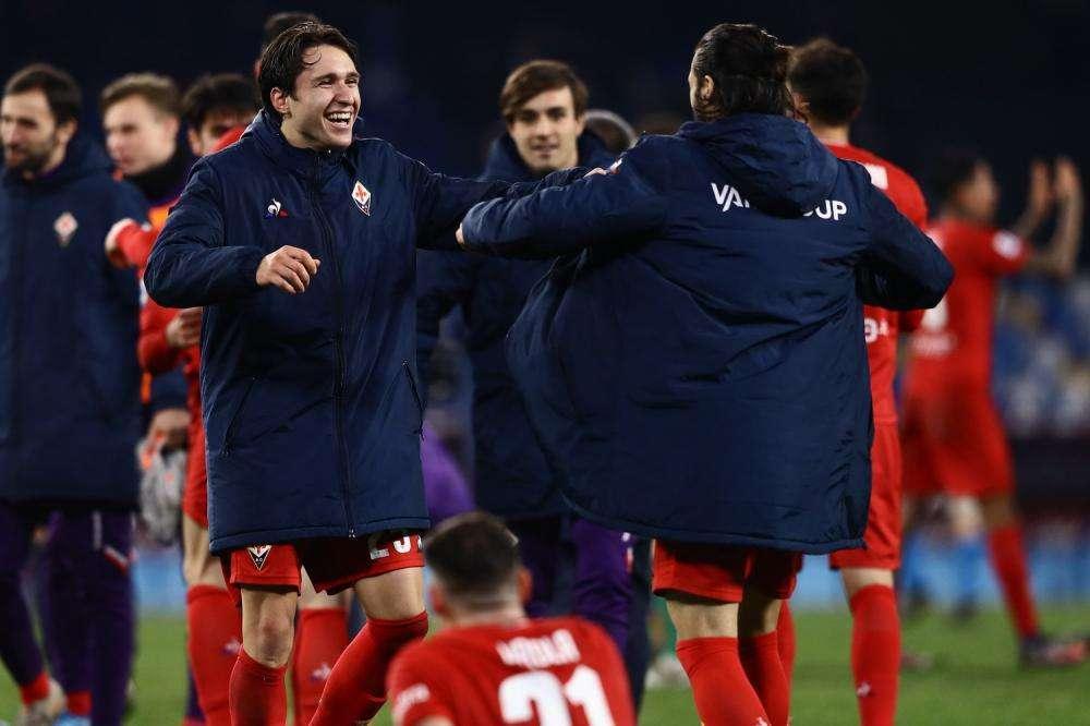 VIDEO - Fiorentina corsara al San Paolo, festa grande nello spogliatoio viola
