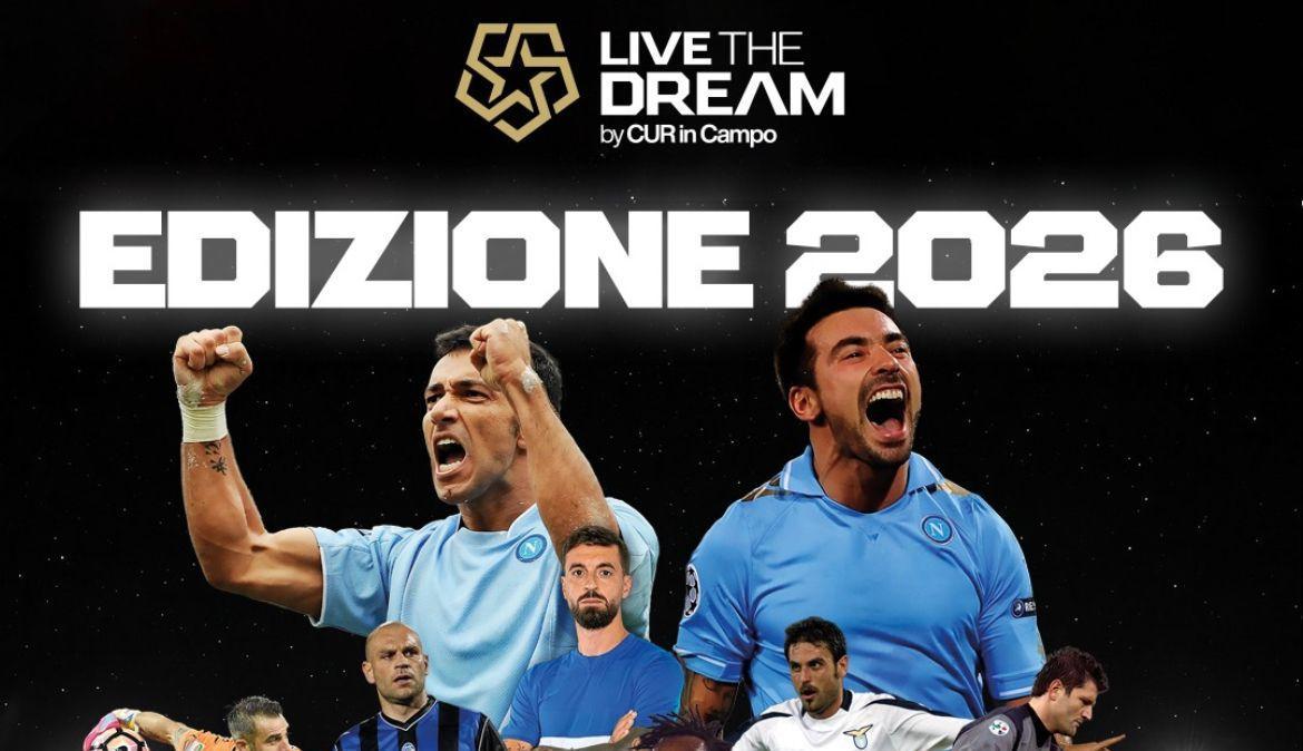 Lavezzi e Quagliarella di nuovo insieme: gli ex Napoli in campo per "Live the Dream"