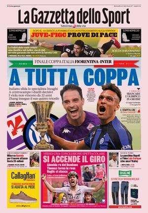 PRIMA PAGINA - Gazzetta: "Spalletti ai saluti, idea Luis Enrique"