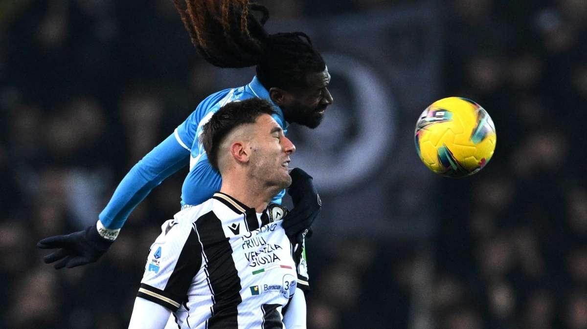 Udinese, Lucca: "Se lasci mezzo secondo ai giocatori del Napoli, diventano devastanti"