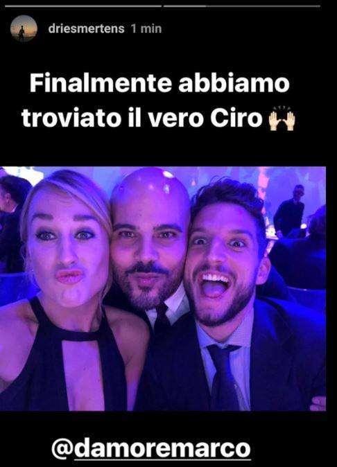 FOTO - Marco D'Amore e Mertens insieme, il belga: "Finalmente abbiamo trovato il vero Ciro..."