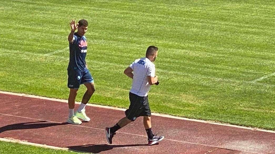 RILEGGI LIVE - Dimaro, day 3: al mattino palestra ed esercitazioni, ci sono Rrahmani, Politano e Di Lorenzo