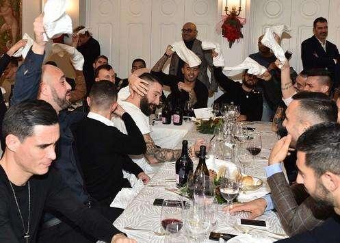 CdM - Cena di Natale, rafforzato il patto Scudetto: torta speciale, mancava solo Ghoulam
