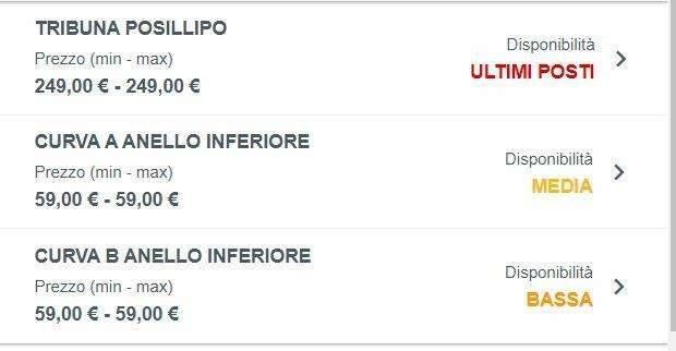FOTO - Napoli-Eintracht, restano pochi biglietti per tre settori del Maradona: gli aggiornamenti