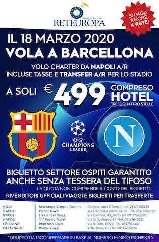 Barcellona-Napoli, ecco i voli charter ed i pacchetti offerti da Reteuropa viaggi. Scopri l'offerta...