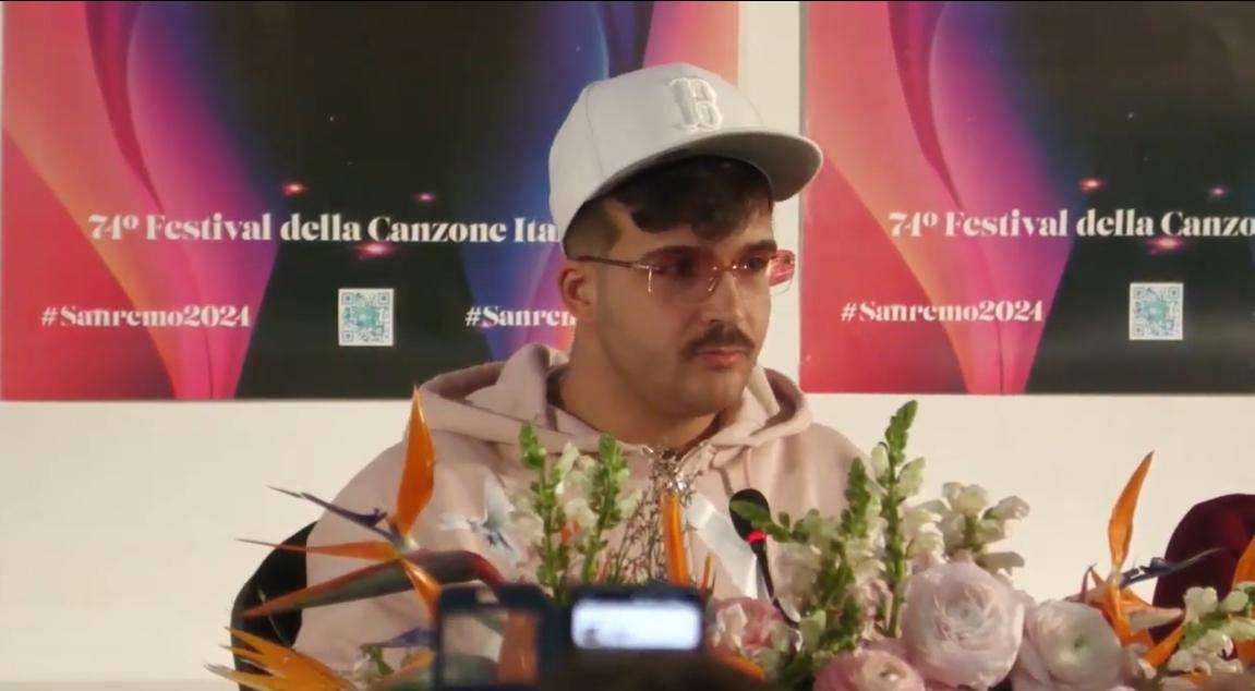Sanremo, Geolier in conferenza: "Amarezza? No, volevo portare il napoletano e ho vinto”