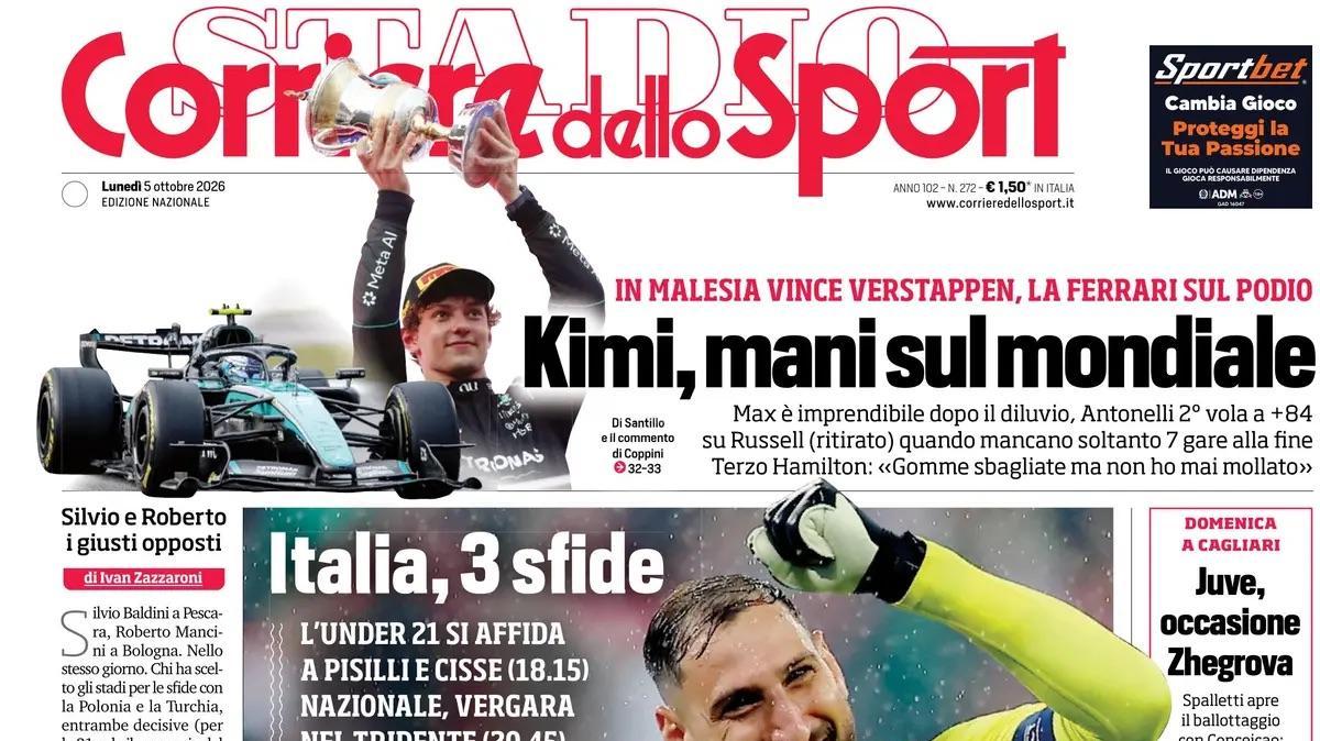 Napoli, Corriere dello Sport: "Il piano di Allegri"