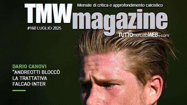 "Genio & Eleganza": De Bruyne protagonista in copertina del nuovo numero di TMWMagazine
