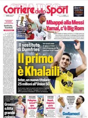 Calciomercato Napoli, Corriere dello Sport: "Anguissa parte per il ritiro"