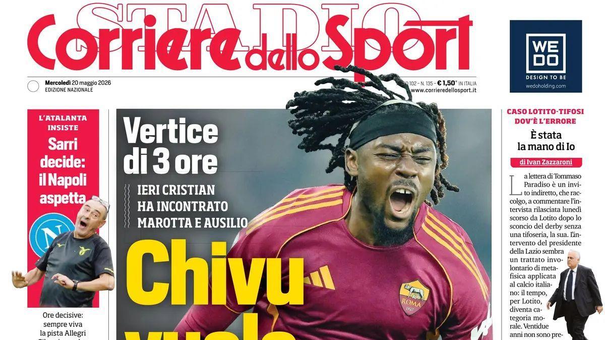 Conte non va in Nazionale? Corriere dello Sport: "È Mancini il favorito"