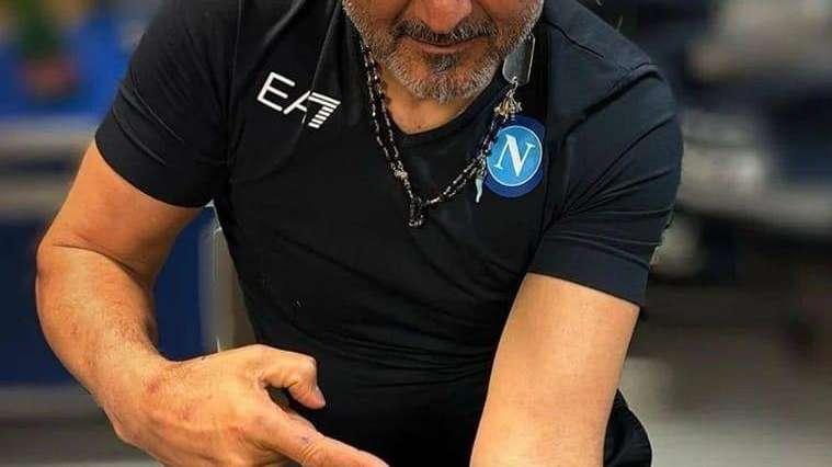 FOTOGALLERY - Spalletti, tatuaggio per lo scudetto e i figli: è la prima volta