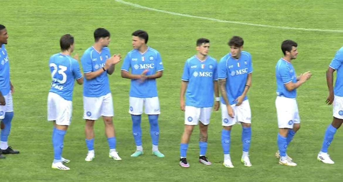 RILEGGI LIVE - Napoli-Anaune 6-1 (22' Politano, 24' Vergara, 49' Cioffi, 50' Biscaro, 57' Saco, 68' Iaccarino, 89' Olivera): buona la prima degli azzurri!