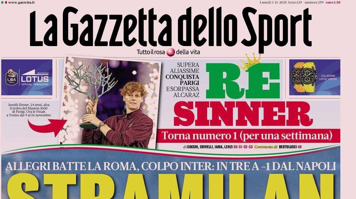 Gazzetta dello Sport: "StraMilan"