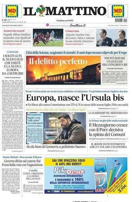 Il Mattino: "Napoli, difesa bunker: neanche con Spalletti la porta così al sicuro"