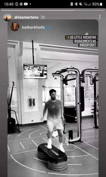 FOTO - Niente riposo per Mertens: Kat pubblica il suo duro allenamento a Natale 