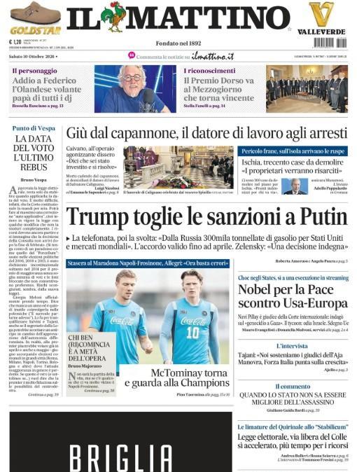 McTominay recuperato! Il Mattino: "Torna e guarda alla Champions"