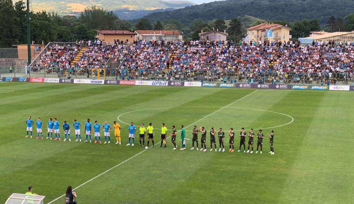 RILEGGI LIVE - Napoli-Girona 1-1 (4-2 dcr) (12' Stuani, 41' Simeone): Meret para due rigori e regala il successo