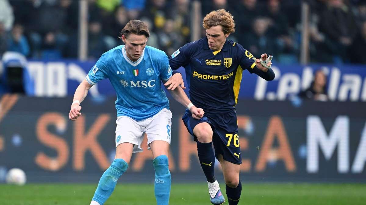 Parma, Mikolajewski a Dazn: "Che felicità per l'esordio in una gara importante"