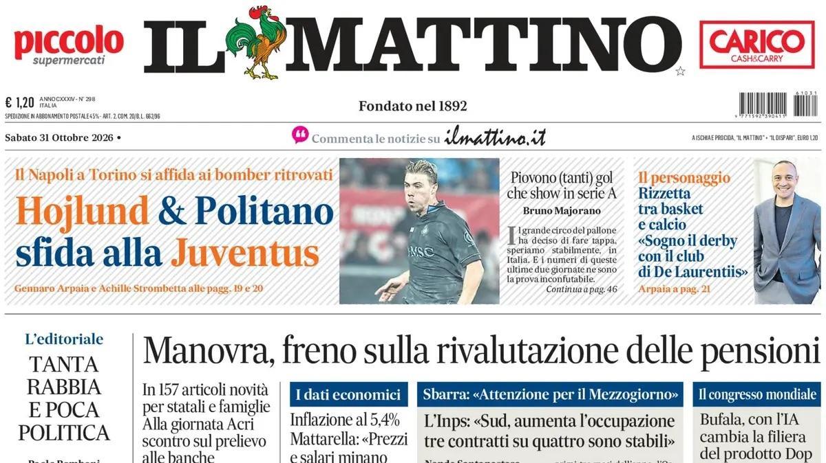 Hojlund & Politano sfida alla Juventus”: il Napoli a Torino si affida ai bomber ritrovati